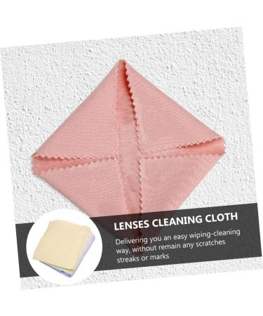 NOLITOY 100pcs Lens Cleaner Cloth - Eyewear Screen & Eyeglass Cleaning Wipes in Random Colors | 12.5x12.5cm - Buy Online on GoSupps.com