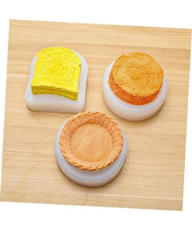 MAGICLULU 4 Pcs Cake Mold Chocolate Making Ice Ball Mold Soap Candle Silicone Mould Egg Tart Silicone Muffin Molds Chocolate Molds Mini Soaps Aroma Household Silica Gel White Accessories Whitex2pcs 9X8X2.6CMx2pcs - Buy Online on GoSupps.com