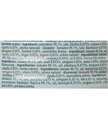  Italian Gourmet E.R. Pizza sauce Mutti Aromatica 4.1kg Aromatic pizza sauce + Italian Gourmet polkpa 400g - Buy Online on GoSupps.com