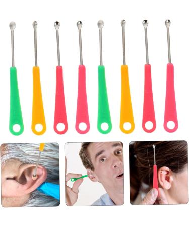 GOOHOCHY Ergonomic Ear 200pcs Earwax Cleaning Sticks Ears Cleaner Earwax Spiral Ear Cleaner - Buy Online on GoSupps.com