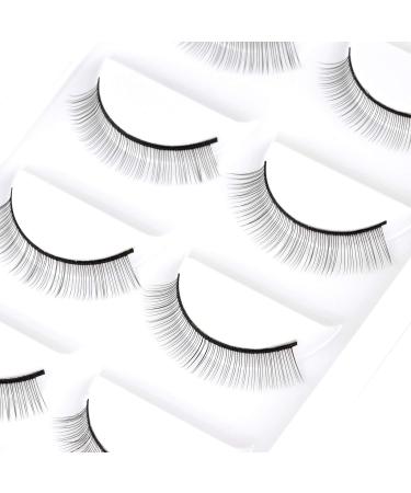 Cuckoo 40 Pairs Practice Lashes for Eyelash Extensions Training - Self-adhesive Lash Strips in 8 Pack - Mimic Natural Eyelashes - Practice Lashes for Eye Training - Buy Online on GoSupps.com