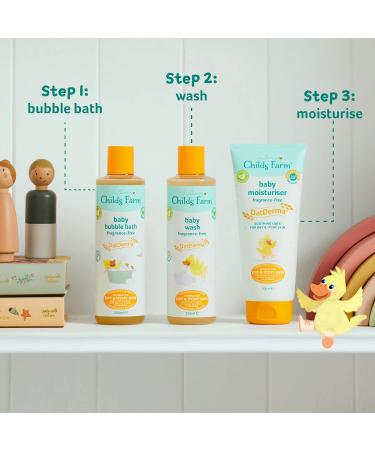Childs Farm OatDerma Baby Moisturiser 200ml - Gentle Care for Newborns with Dry, Itchy, Eczema-prone Skin - Buy Online on GoSupps.com