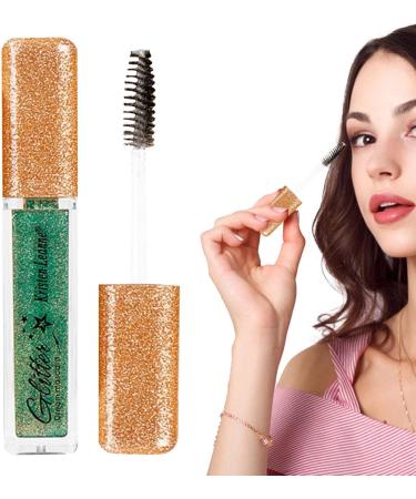 Sparkly Mascara 0.21 Oz Waterproof Long Lasting Sparkling Diamond Colorful Mascara Shining Thickening Eyelash Coat for Dating and Multiple Colors Available Sritob - Buy Online on GoSupps.com