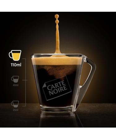 CARTE NOIRE - Espresso Lungo N 6 Coffee Capsules Compatible with Nespresso - Arabica Coffee - Pack of 4 x 60 Aluminum Capsules - - Buy Online on GoSupps.com