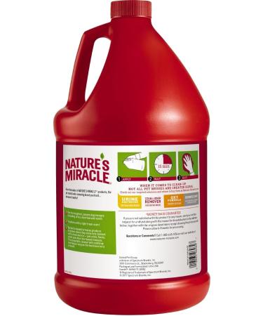 Nature's Miracle Advanced Stain and Odor Eliminator Gallon - Best Cleaning Solution for Pets | International Shipping Available - Buy Online on GoSupps.com