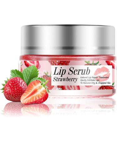 Mllkcao Strawberry/Orange/Peach Lip Scrub - Moisturizing Lip Scrubber for Dry Cracked Lips | 1 Piece - Buy Online on GoSupps.com