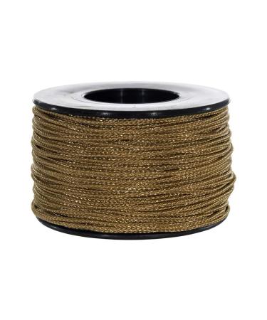 Atwood Micro Sport Cord 1.18mm X 125 Ft Small Spool Lightweight Braided Cord Light Brown