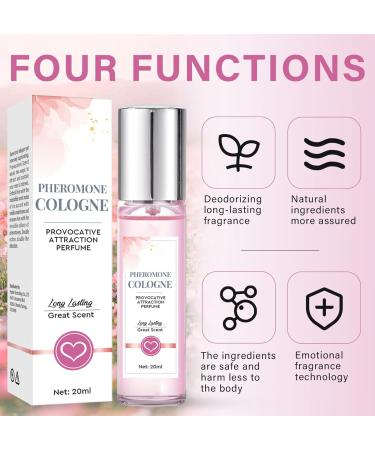 Pheromone Perfume for Women - Premium Pheromone Cologne Womens Perfume for Men - Enhance Your Alluring Charm Pink(Pheromone Perfume) - Buy Online on GoSupps.com