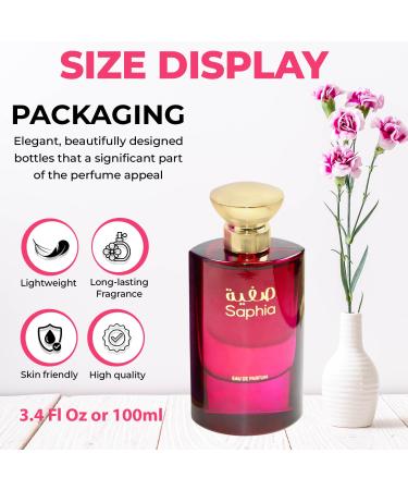 Saphia Perfume for Women | Impression of T.Ford Lost Cherry | Perfume for Women Eau de Parfum | 3.4 Fl Oz / 100 ml | Eau de Parfum | Long Lasting 8-10 hours - Buy Online on GoSupps.com