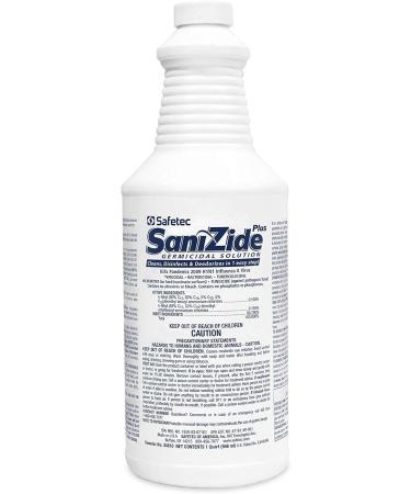 Buy Safetec 32 Oz. SaniZide Plus Spray Bottle - Effective Surface Disinfectant for International Shipping - Buy Online on GoSupps.com