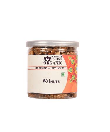 Blessfull Healing Organic Walnuts 250 Gram Airtight Container (Packing May Vary)