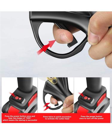 Electric Secateurs 36V Electric Pruning Shears Garden 30Mm Branch Cutter Electric Cordless for Hedge Trees Branches & Twigs Shears Cutter Small Gift - Buy Online on GoSupps.com