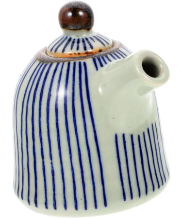 Zerodeko Soy Sauce Pot Vinegar Pot Dressing Container Mouthwash Dispenser Olive Oil Coffee Syrups Ceramics Oil Bottles Oil Dispenser Black Japanese Vinegar Holder Japanese Vinegar Dispenser 8.5X7X6.5CM As Shown - Buy Online on GoSupps.com