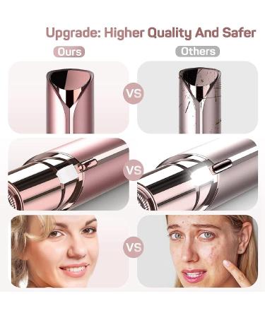 Rechargeable Facial Hair Remover for Women - LED Light Upper Lip Hair Removal Device - Buy Online on GoSupps.com