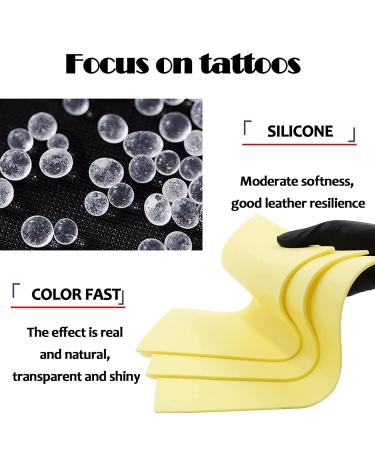 SOTICA 3MM Blank Tattoo Skin - 5PCS Double Sided 8x12 Fake Tattoo Practice Skins for Beginners and Experienced Artists - Tattoo Supplies Pack of 5 - Buy Online on GoSupps.com