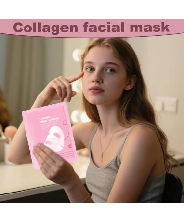 Qurygin Facial Care Film Glow Up Facial Care Products 4 Parts Moisturizing Firming Patches For Sleep Beauty Eye Neck Spa - Buy Online on GoSupps.com