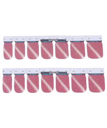 Adhesive Nail Wraps Eco friendly Charming Unique Nail Polish Strip for Salons(20)