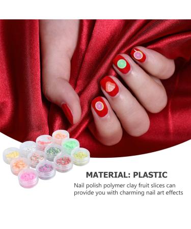 Uonlytech 3D Fruit Nail Art Slices - Vibrant Nail & Lip Gloss Decorations | International Shipping - Buy Online on GoSupps.com