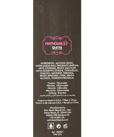 PENTHOUSE Playful Eau de Parfum Spray for Women 3.3 Ounce - Buy Online on GoSupps.com