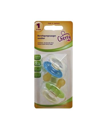 N rnberg Gummi Babyartikel 91004 - NIP B.Sauger Latex Cherry from 0-6 Mo. B Toddlers and Preschool Assorted Colors