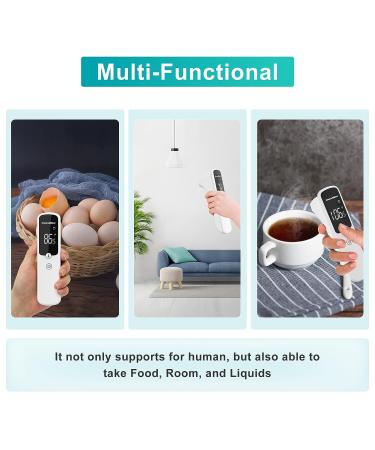 CHOICEMMED Forehead Infrared Thermometer: Digital Fever Alert Thermometer for Newborns, Kids, and Adults - Fast & Accurate Temperature Reading - Buy Online on GoSupps.com