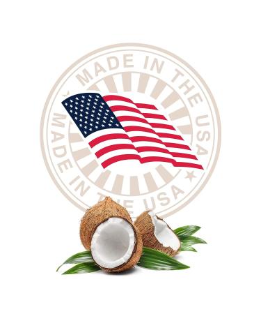 Organic Coconut Breeze Body Lotion | Handmade in USA | Moisturizing for Body, Hands & Face | Chemical-Free Natural Skincare - Buy Online on GoSupps.com