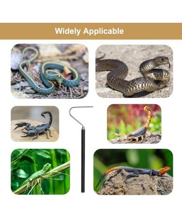Stainless Steel Extensible Telescopic Snake Hook Reptile Catcher Elasticity for Reptile Hunting Game Finders(100CM) - Buy Online on GoSupps.com