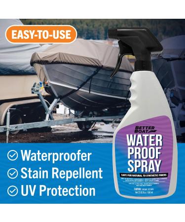 Heavy Duty Waterproof Fabric Spray | 22 FL OZ | Outdoor Canvas Boat Tops Vinyl Seats Tents Jackets - Ultimate Protection - Buy Online on GoSupps.com