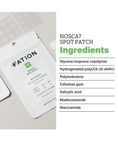 NOSCA9 Hydrocolloid Pimple Patches - Ultra-Slim Salicylic Acid & Niacinamide Spot Treatment | 72 + 30 EA Korean Acne Patches for Maximum Coverage - Buy Online on GoSupps.com
