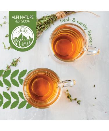  Alpi Nature Alpi Nature Organic Thyme Tea 80 Tea Bags with Thyme 80 g Pack of 4 x 20 Bags of 1 g - Buy Online on GoSupps.com