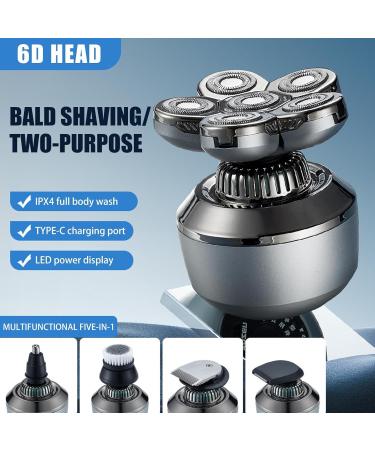 Rasoir Cr ne Chauve Rasoir Cheveux | Tondeuse Sans Fil tanche Humide et Sec Id al Voyage Maison Professionnel et Papa - Buy Online on GoSupps.com
