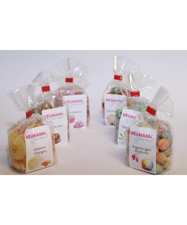  Wegmann Rainbow Candy 125g Colorful slightly sour fruit candies - Buy Online on GoSupps.com