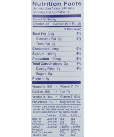 Blue Diamond Almond Breeze Unsweetened Vanilla 32oz - Pack of 6 - Buy Online on GoSupps.com