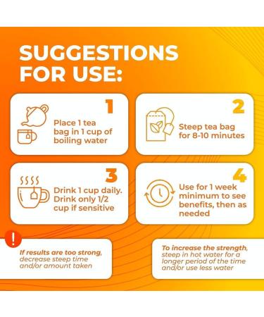 Total Tea Citrus and Cinnamon Detox Tea 25 Herbal Tea Bags - Buy Online on GoSupps.com