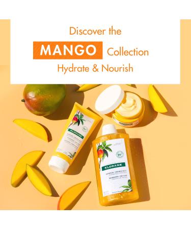 Klorane Nourishing Mango Dry Hair Oil Bi-Phase Spray - Vegan & Dermatologist Tested - Buy Online on GoSupps.com