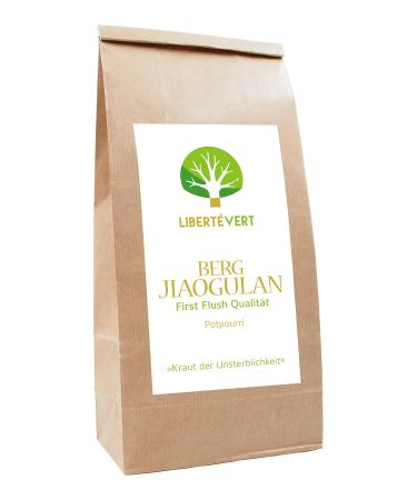 liberte vert Berg-Iiaogulan 500g 'Southern Ginseng' stress-free and immortal First Flush High quality clean mountain air young and traditionally rolled leaves