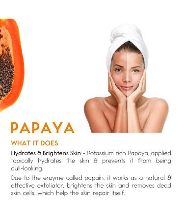 O Naturals Papaya & Brown Sugar Body Scrub - Natural Exfoliator for Women, Cellulite Remover & Moisturizing Polish (8.45oz) - Buy Online on GoSupps.com