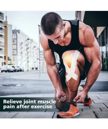 FOMIYES 6 Rolls Muscle Tape for Injury | Athletic Trainer & Gymnastics Tape | Ankle Hand & Knee Support | Premium Cotton Accessories - Buy Online on GoSupps.com