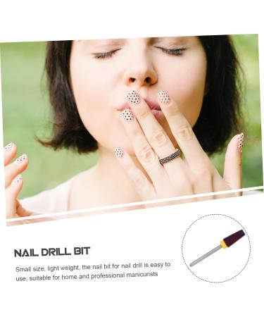 Ipetboom Nail Bits cuticle nail drill bit hard drill Accessories Tungsten steel nail manicure supplies cuticle drill bits nail clippers carbide drill bit Acrylic alloy Nail flakes - Buy Online on GoSupps.com