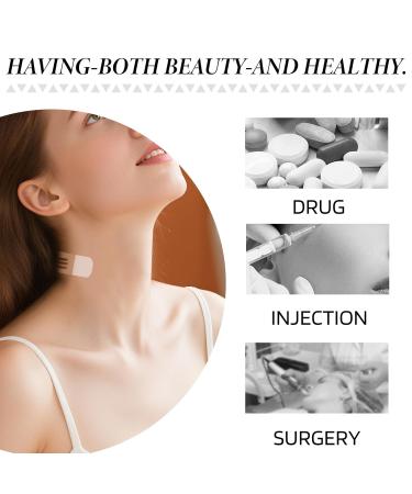 ziyue 48Pcs Neck Tape Lifting Kit Invisible Neck Lift Tightening Patches Bands for Jaw Necks and Face Chin Lift(8 Bands and 40 Replacement Patches) - Buy Online on GoSupps.com