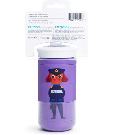 Munchkin Twisty Mix & Match Character Sippy Cup 9 Oz - Purple Characters Design - Buy Online on GoSupps.com