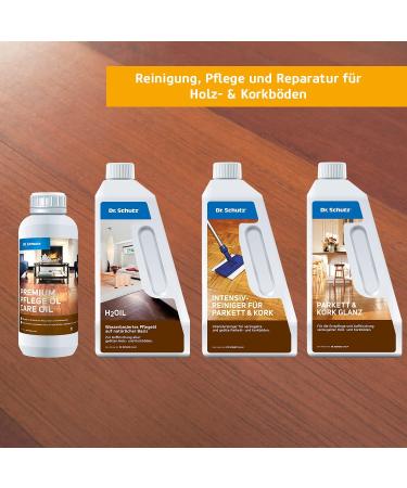 Dr. Schutz Wood Soap 750 ml | 2-in-1 Cleaning Care for Oiled Wooden Floors & Parquet | International Shipping - Buy Online on GoSupps.com