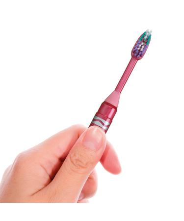 Crave GUM Metallic Marker Toothbrush for Kids | Soft Bristles | Ages 5+ | Assorted Colors | 2 Count - Buy Online on GoSupps.com
