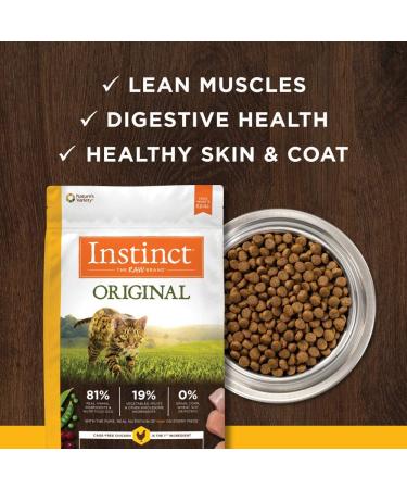 Instinct Grain-Free Natural High Protein Chicken Cat Food - 5 lb Pack - Buy Online on GoSupps.com