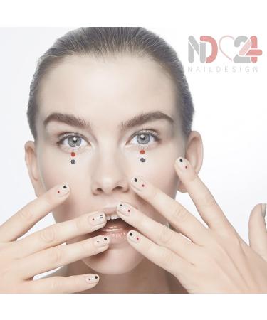 ND24 NAILDESIGN Color Gel - Studio Quality UV & LED Gel for Gelails Premium High Pigmentation Vegan Made in Germany - Classic Black (5ml) - Buy Online on GoSupps.com