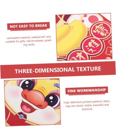 HOMSFOU 6pcs Red Envelopes 2023 Chinese Money Envelope Chinese Money Envelopes Envelope Chinese New Year Gift Money Envelopes Lunar Year Hong Bao Red Luck Money Bag China Paper Storage - Buy Online on GoSupps.com