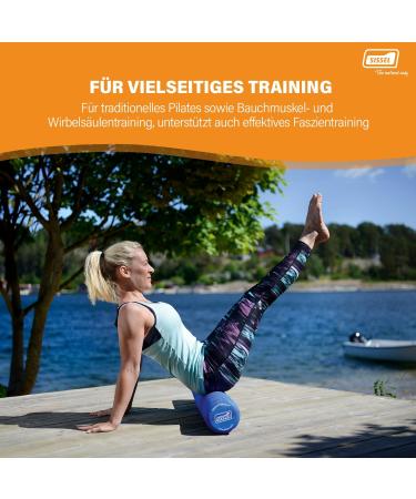 Sissel Pilates Roller PRO - Blue 90 cm | Fitness Rollers for Optimal Support | International Shipping Available - Buy Online on GoSupps.com