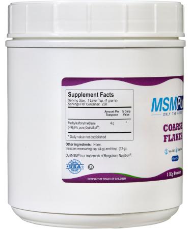 KALA HEALTH MSMPure Coarse Flakes 2.2 lb and Muscle & Joint Cream 2oz Bundle - Buy Online on GoSupps.com