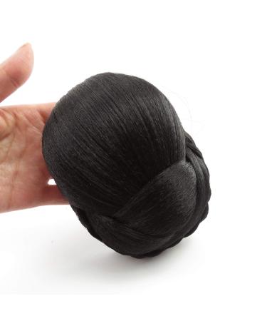 Remehi Synthetic Braided Updo Hairstyles | Dark Brown Chignon Hair Extensions for Perfect Updos - Buy Online on GoSupps.com