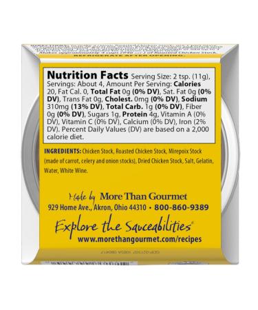 More Than Gourmet Classic Roasted Chicken Stock  1.5-Ounces (Pack of 6) - Buy Online on GoSupps.com
